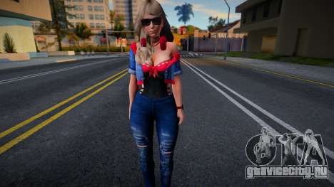 DOAXVV Amy - Fashion Casual V3 Binary Connect Lo для GTA San Andreas