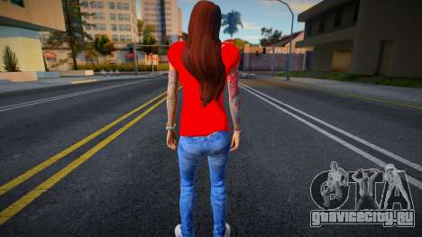 Hot Girl v21 для GTA San Andreas