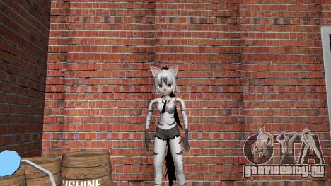 Aardwolf Kemono Friends для GTA Vice City