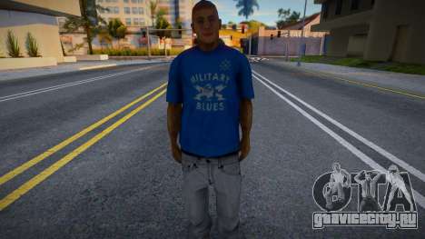 Модник в футболке v2 для GTA San Andreas