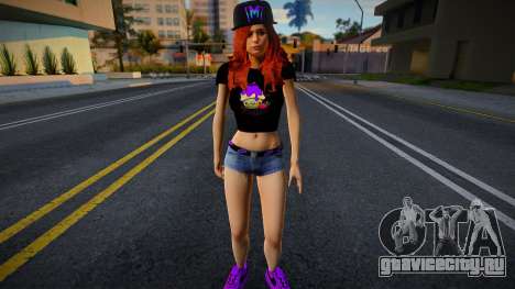 Hot Girl v3 для GTA San Andreas