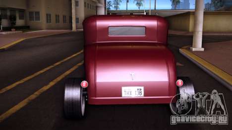 1931 Ford Model A Coupe Hot Rod Classic для GTA Vice City