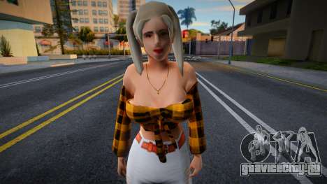 Симпатичная блондинка 6 для GTA San Andreas