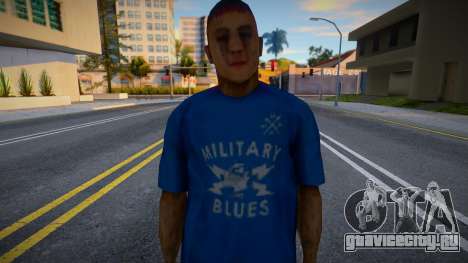 Модник в футболке v2 для GTA San Andreas