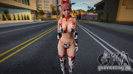 DOAXVV Honoka - Momo Bikini для GTA San Andreas