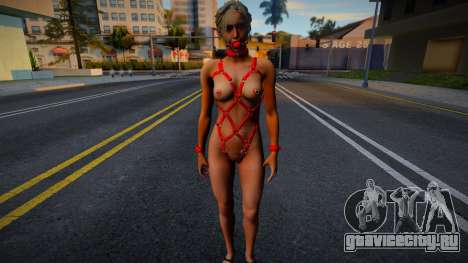 Claire Redfield BDSM v2 для GTA San Andreas