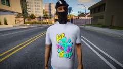 Модник в футболке v1 для GTA San Andreas