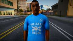 Парень в голубой футболке для GTA San Andreas