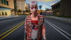 Zombie skin v6 для GTA San Andreas