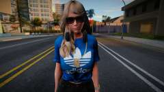 DOAXVV Amy - Fashion Casual V3 Adidas Denim Shor для GTA San Andreas