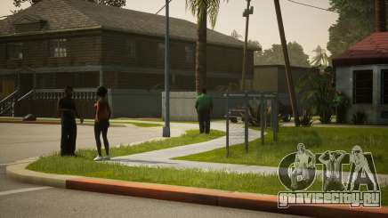 Realistic Civilization Of Grove Street для GTA San Andreas Definitive Edition