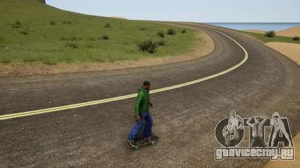 Skateboarding Mod для GTA San Andreas Definitive Edition