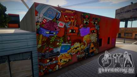 Brickhead Zombies Mural для GTA San Andreas