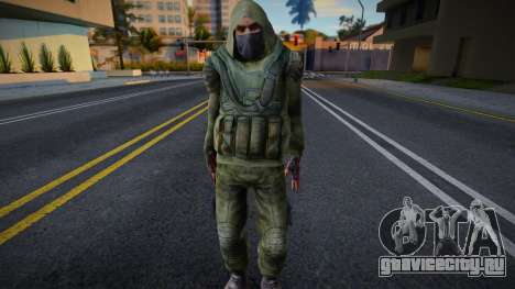 Военный человек для GTA San Andreas
