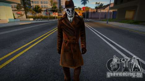 Watchmen The End Is Nigh - RorschacH для GTA San Andreas