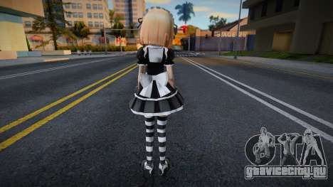 Rom (Maid outfit) from Hyperdimension Neptunia для GTA San Andreas