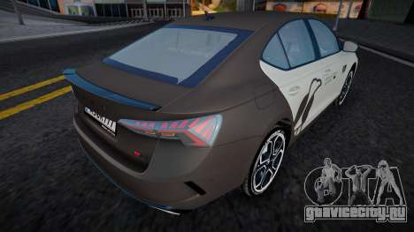 Skoda Octavia RS 2020 Первый доступный каршеринг для GTA San Andreas