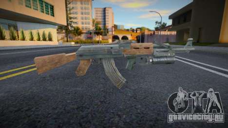 AK-47 с подствольным гранатометом для GTA San Andreas