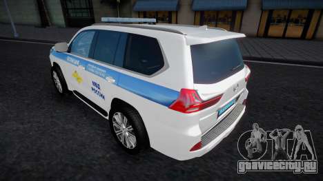 Lexus LX570 - Police для GTA San Andreas