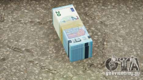Realistic Banknote Euro 20