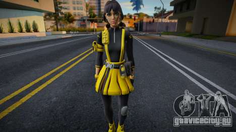 Fortnite - Chic (Yellow) для GTA San Andreas