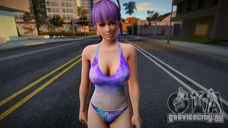 Ayane from Dead or Alive Bikini 2 для GTA San Andreas