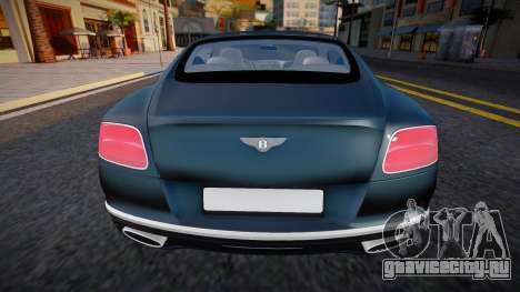 Bentley Continental GT (Belka) для GTA San Andreas