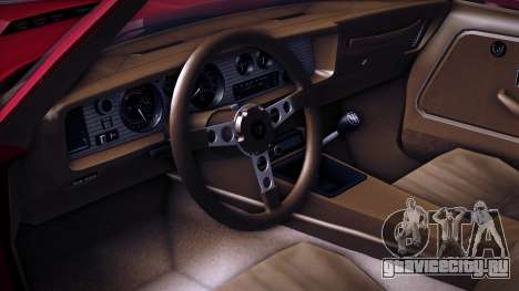 Pontiac Firebird Trans Am Turbo 80 Type 1 для GTA Vice City