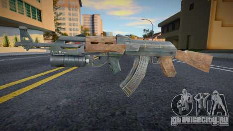 AK-47 с подствольным гранатометом для GTA San Andreas
