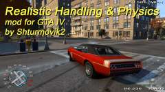 Realistic Handling and Physics V1.0 для GTA 4