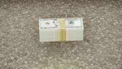 Realistic Banknote Dollar 5 для GTA San Andreas Definitive Edition
