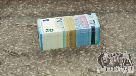 Realistic Banknote Euro 20 для GTA San Andreas Definitive Edition