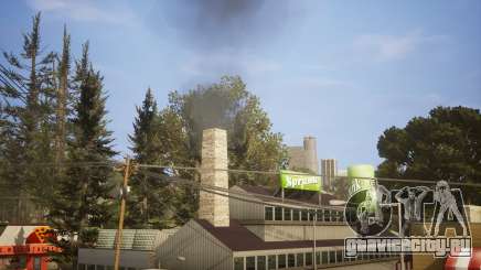 Realistic Industrial Chimney In Montgomery для GTA San Andreas Definitive Edition