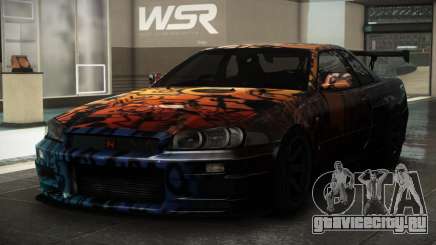 Nissan Skyline R34 GTR V-Spec II S10 для GTA 4