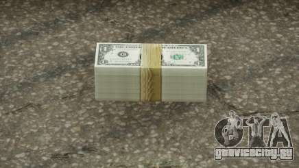 Realistic Banknote Dollar 1 для GTA San Andreas Definitive Edition