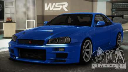 Nissan Skyline R34 GTR V-Spec II для GTA 4