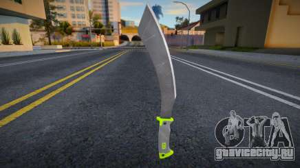 Knife Parang GERBER Green для GTA San Andreas