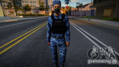 Солдат в маске для GTA San Andreas
