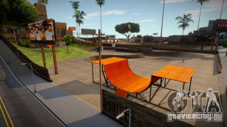 Новый скейт парк L.S. (Los-Santos) для GTA San Andreas