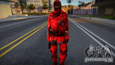 Arctic из Counter-Strike Source Red Black Dragon для GTA San Andreas