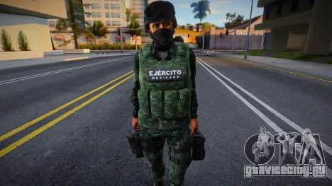 Elemento Del Ejercito Mexicano v3 для GTA San Andreas