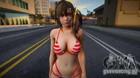 Misaki (Blood Moon Bikini) from Dead Or Alive X для GTA San Andreas