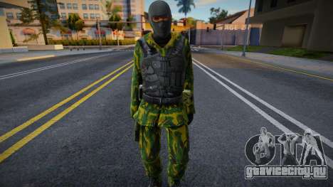 Arctic из Counter-Strike Source MVD Camo для GTA San Andreas