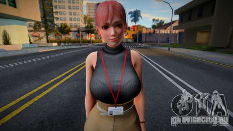 DOAXVV Honoka - Yom Office Wear для GTA San Andreas