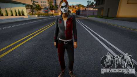 Зои (Harley Quinn) из Left 4 Dead для GTA San Andreas