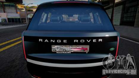 Land Rover Range Rover 2022 (Diamond) для GTA San Andreas