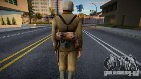 Немецкий солдат из Day of Defeat 1 (Африканский для GTA San Andreas