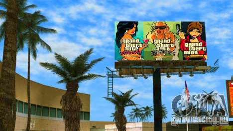 Плакат из GTA The Trilogy для GTA Vice City