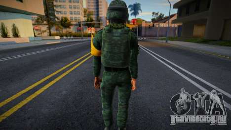 Скин солдата из Сухопутных войск Мексики v2 для GTA San Andreas