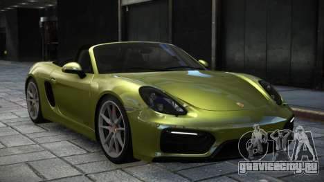 Porsche Boxster 981 GTS для GTA 4